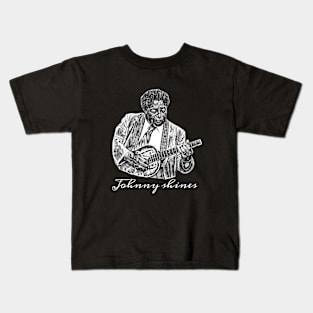 Johnny shines art Kids T-Shirt